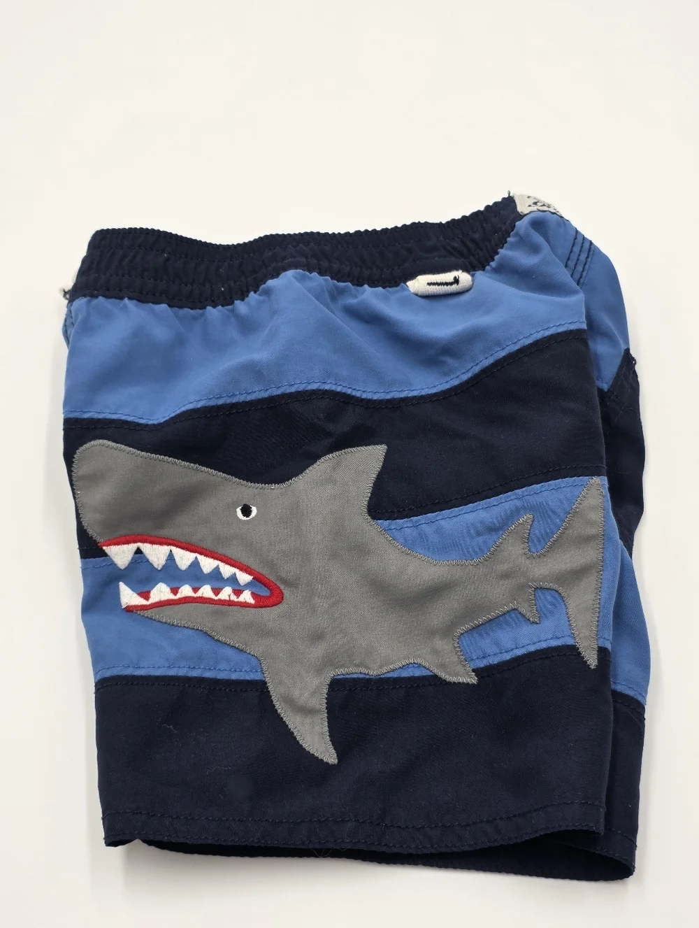 Kids Blue Shark Rashguard Swimsuit Set